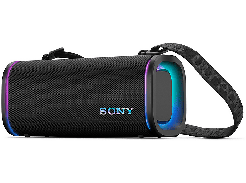 Sony ULT FIELD 5 (SRSULT50B) Bluetooth portátil ULT POWER SOUND 25 h IP67 Resistente al agua Correa Con luces Negro