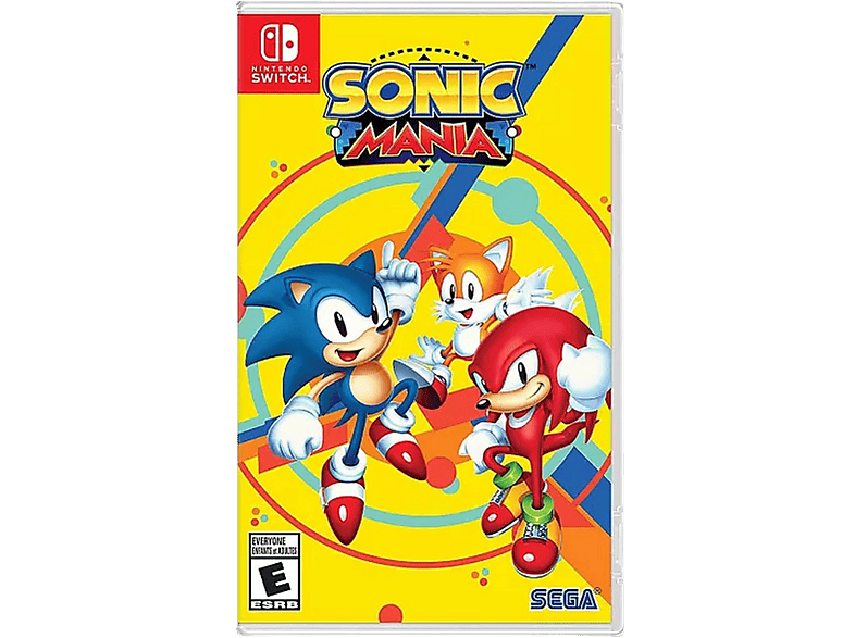 Nintendo Switch Sonic Mania Code in Box