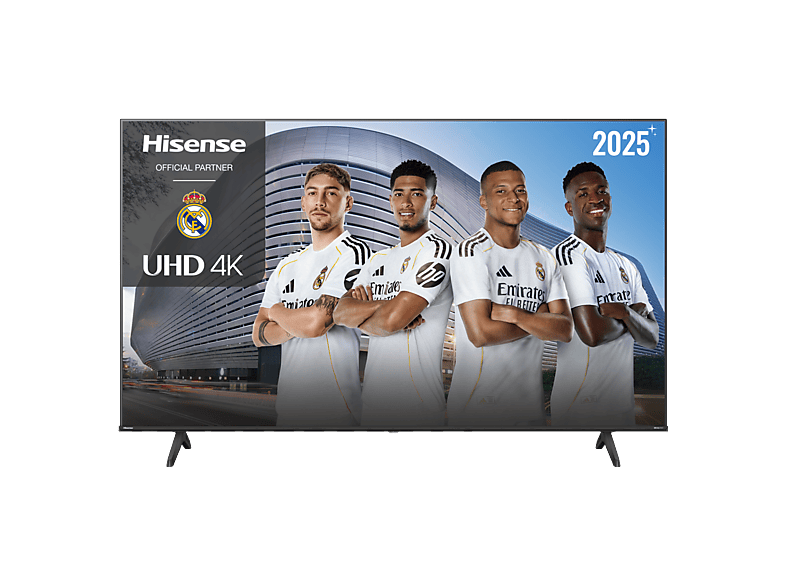 Hisense 43A6Q UHD 4K Quad Core/MT9603  IA 4K Upscaler Modo Juego Plus Control por voz Negro