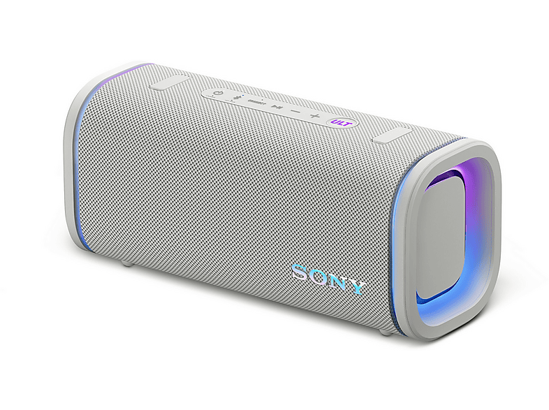 Sony ULT FIELD 5 (SRSULT50W) Bluetooth portátil ULT POWER SOUND 25 h IP67 Resistente al agua Correa Con luces Blanco