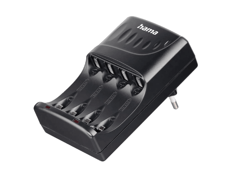 Hama 00223551  Para pilas recargables AA y AAA Temporizador automático Negro