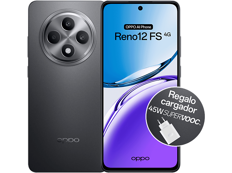 OPPO Reno 12 FS 4G Matte Grey 512 GB 8 GB RAM 6.67 AMOLED Full HD+ 120 Hz Qualcomm® Snapdragon 685 5000 mAh Android