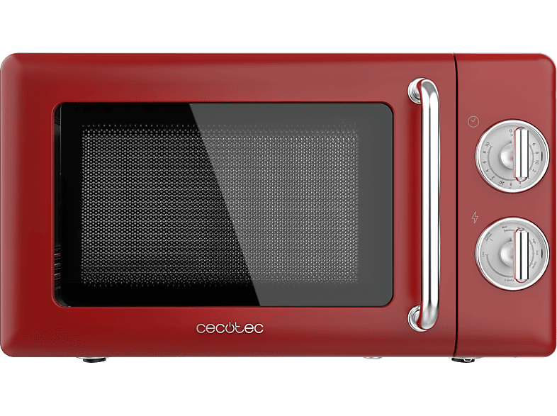 Cecotec ProClean 3110 Retro 700 W 6 niveles Luz interior 20 l Rojo