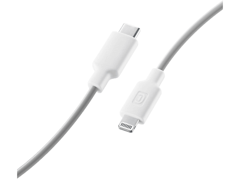 CellularLine Stylecolor Conector de Lightning a  USB - C 1 m Gris
