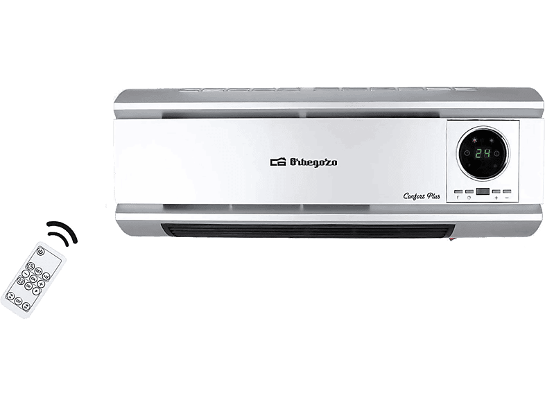 Orbegozo SP6500 De pared 2000 W 2 niveles Programable Gris silver