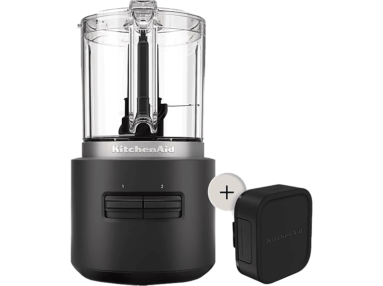 KitchenAid 5KFCR531BM Inalámbrico Portátil 12 V 1.18 l 2 Velocidades 25 min de Funcionamiento Negro