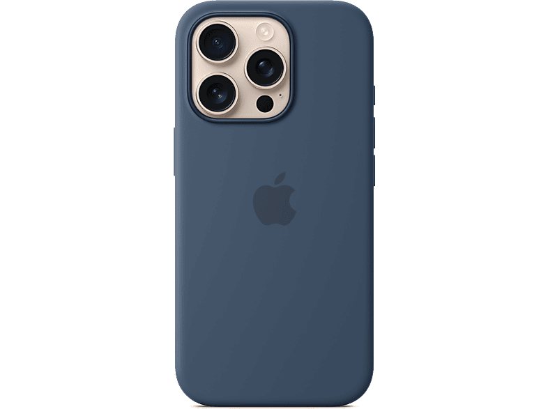 Apple Funda de silicona con MagSafe para iPhone 16 Pro Azul denim