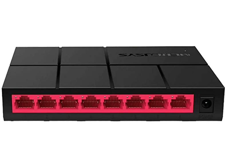 Mercusys MS108G 8 Puertos Gigabit 10/100/1000Mbps Negro