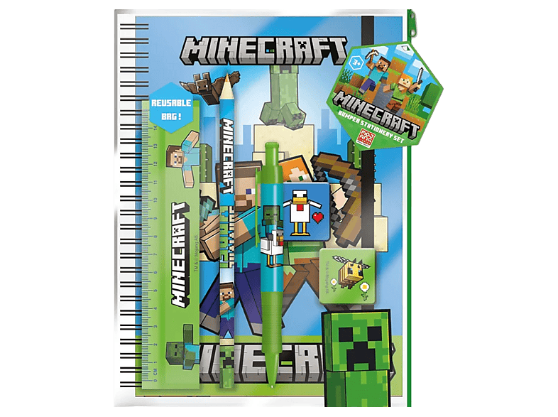 Sherwood Minecraft A5 Bumper Stationary Set