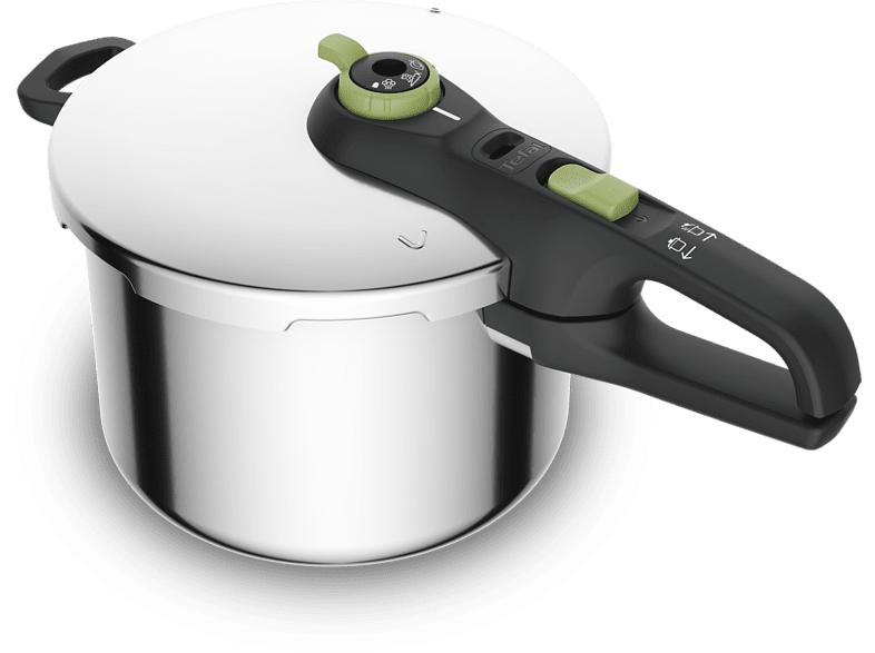 Tefal Secure Trendy P2580703 6 L 2 programas Cocción rápida Compatible con Inducción Acero Inox. Verde