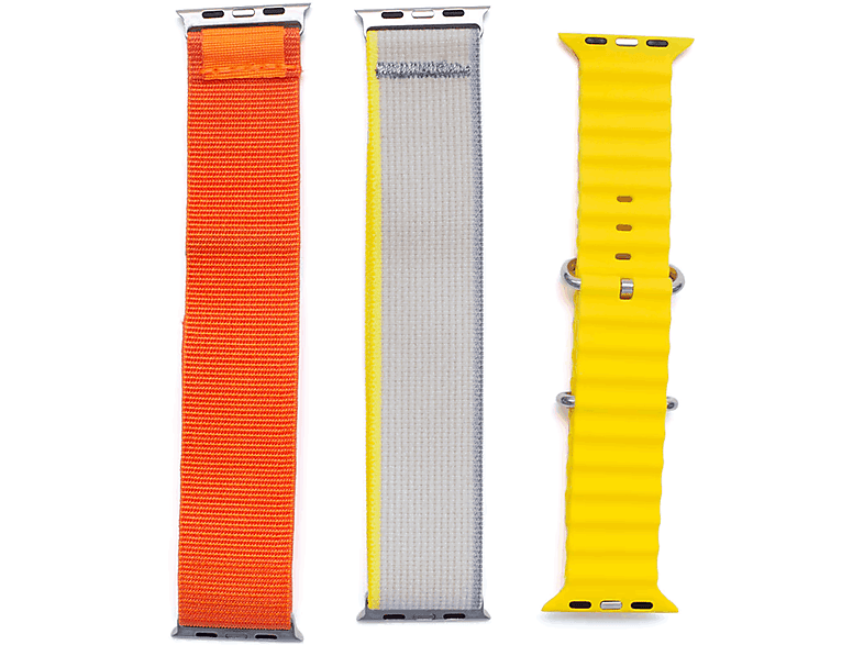 Friendly License Fancy Mix Apple Watch 38/40/41 mm Naranja Beige Amarillo