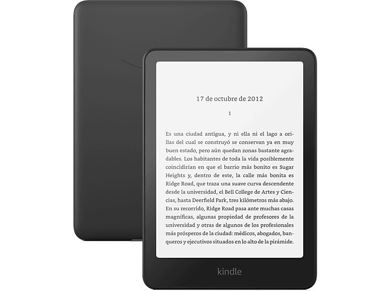 Amazon Kindle Paperwhite Signature Edition 7 32 GB 300 ppi Luz frontal autorregulable Autonomía de semanas Negro metalizado