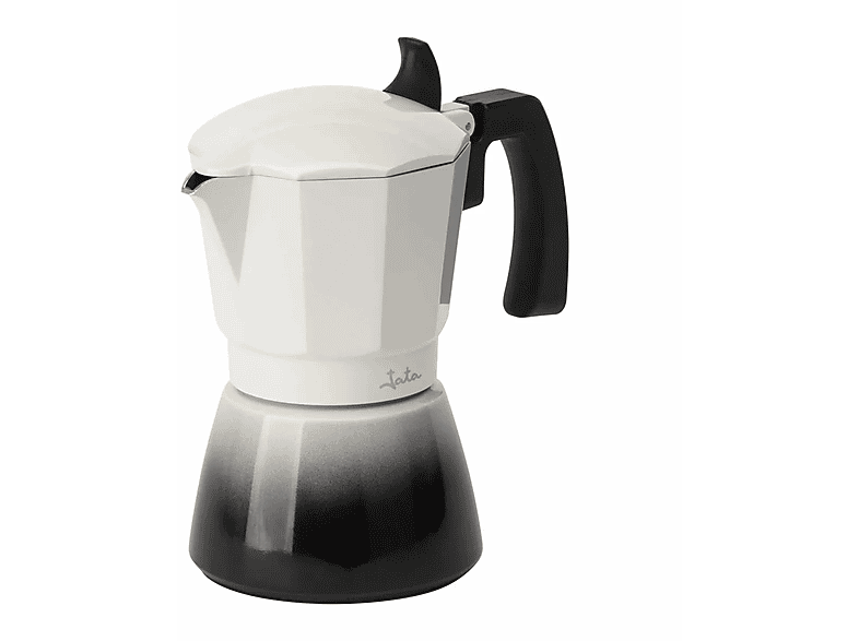 JATA HCAF2406 Aluminio 6 Tazas Asa Antiquemaduras Apta Para Todas las Cocinas Inducción Degradado