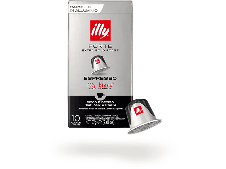 Illy Tueste Forte 100% Arábica Compatible con Nespresso®