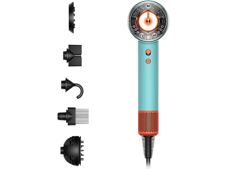 Dyson Supersonic Nural™ Accesorios inteligentes 4 Niveles temp Pátina cerámica/Topacio