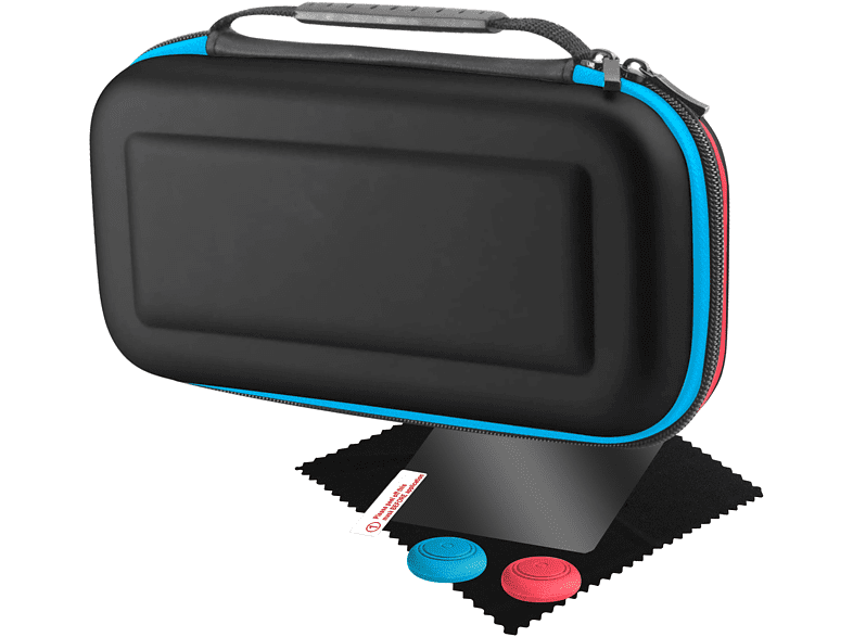 Ardistel Smart Pack Para Nintendo Switch Protector de pantalla Cristal templado 9H Grips Negro