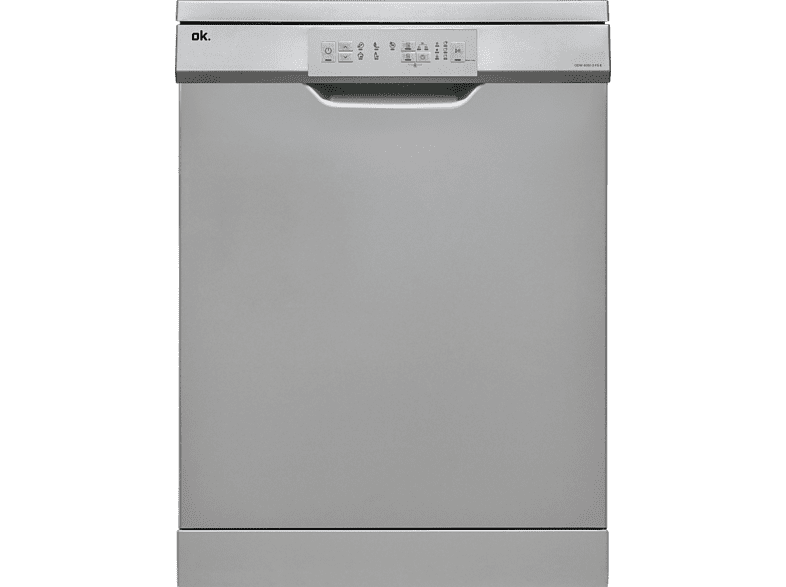 OK ODW 6051-3 E FS Independiente 6 Programas 59.8 cm Plata oscuro