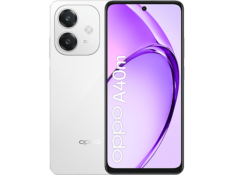 OPPO A40M Blanco 256 GB 8 GB RAM 6.72 LCD Qualcomm Snapdragon 6s 4G Gen 1 (11nm) 5100 mAh 90 Hz IP54