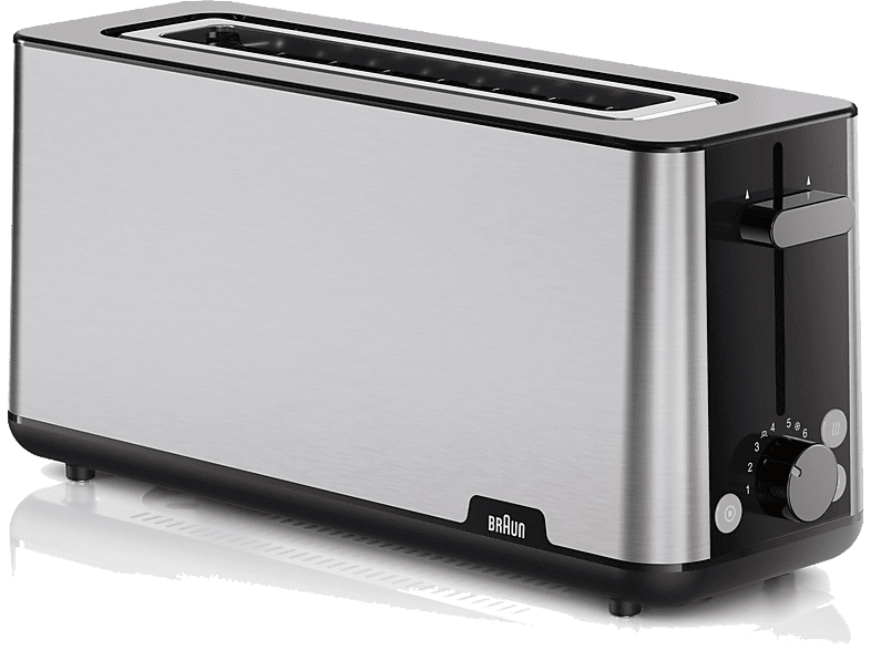 Braun HT1610BK 1030 W 1 ranura 2 rebanadas 8 niveles tostado Negro