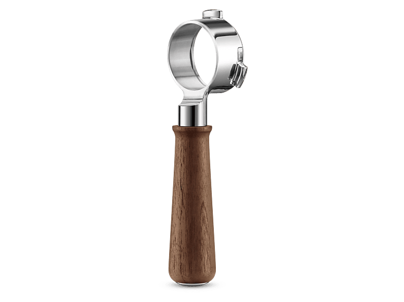 Sage the Naked Portafilter™ 54mm Portafiltro Diseño Ergonómico Acero inoxidable y madera Nogal