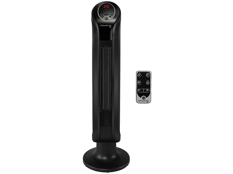 Rowenta Intense Comfort SO9420 2400 W Cerámico 40 m² 3 Velocidades Temperatura Automática Oscilación Silencioso LED ECO Negro
