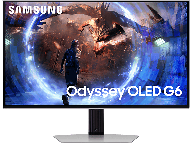Samsung Odyssey OLED G6  LS27DG602SUXEN 27 QHD 0.03ms Max 360Hz FreeSync Premium Pro Silver