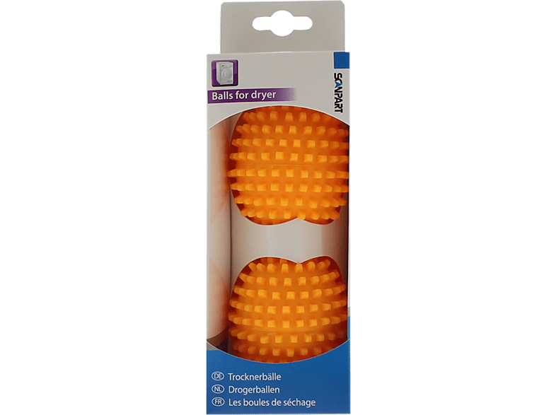 Menz & Konecke 1140000015 Bolas de secado 2 Uds Amarillo