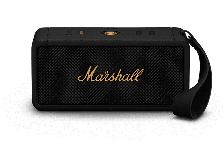 Marshall Middleton  Black and Brass 15 W Bluetooth 5.1 Autonomía 20 h Negro