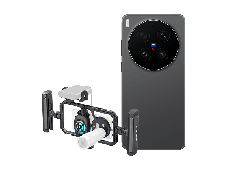 vivo Bundle X300 Ultra Volcano Black 1TB 16GB RAM 6.82 AMOLED Snapdragon® 8 Elite Gen 5 6600 mAh +Estabilizador SmallRig Vídeo Rig Kit