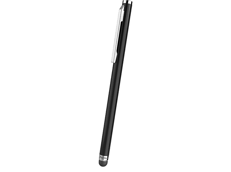 Hama 00125106 Para tablets y smartphones Punta tacto suave Con clip Negro