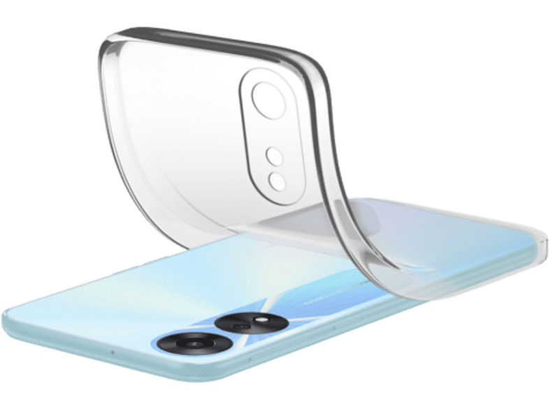 CellularLine Soft Para OPPO A78 5G Goma blanda Trasera Transparente
