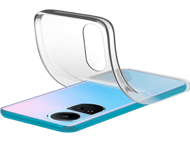 CellularLine Soft Para OPPO Reno 10 Goma blanda Trasera Transparente