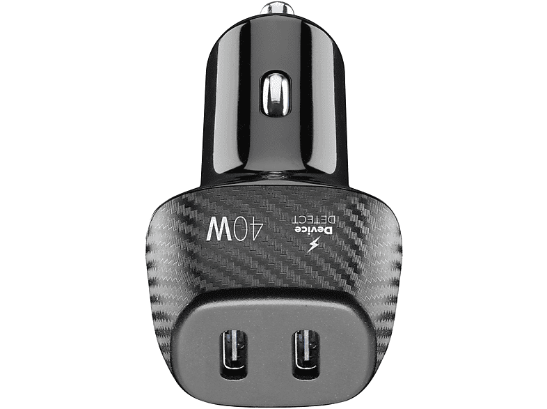 CellularLine CAR MULTIPOWER Universal Tipo C 40 W Negro