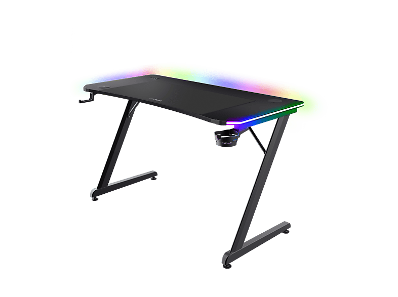 Trust GXT710 Iluminación RGB Cargador Inalámbrico Negro