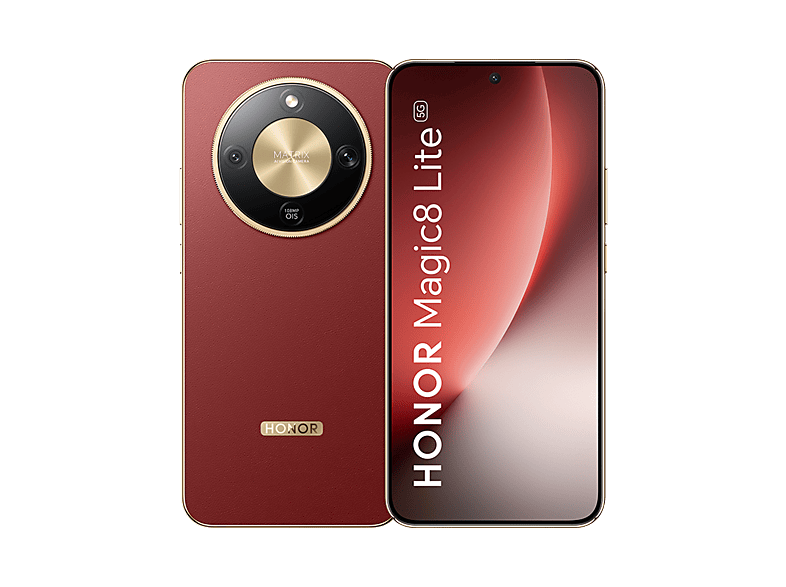 Honor Magic8 Lite Reddish Brown 256 GB 8GB RAM 6.79 AMOLED de 4320 Hz Qualcomm® Snapdragon® 6 Gen 4 (4nm) 7500 mAh