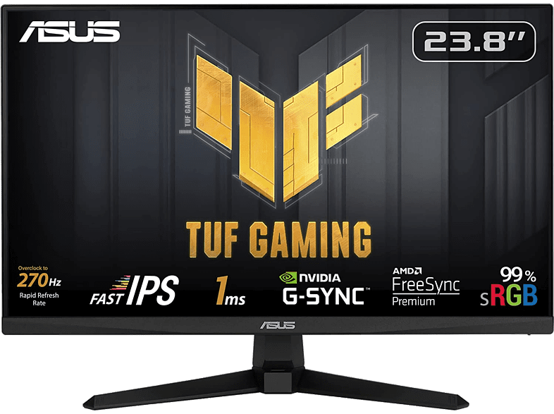Asus VG249QM1A 23.8 Full-HD 1ms Corriente alterna DisplayPort HDMI Negro