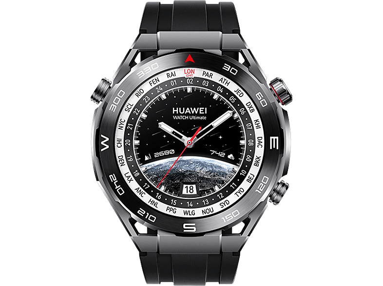 Huawei Watch Ultimate 22mm Circonio Carga inalámbrica 530 mAh Negro