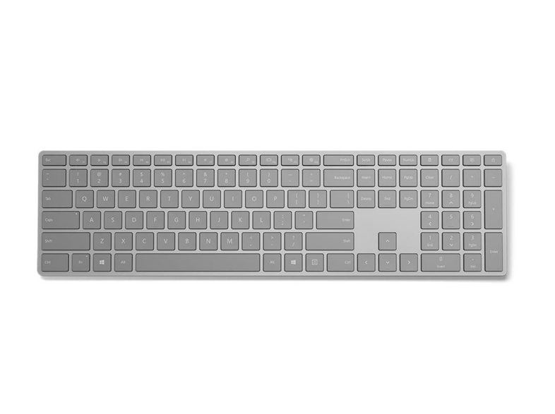 Microsoft WS2-00012 Surface Inalámbrico Bluetooth Plateado