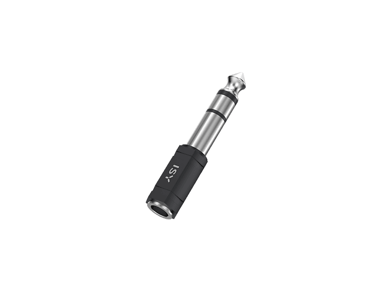 ISY IAU-1003 PVC 1x 6.35 mm jack y 1x 3.5 mm out Negro