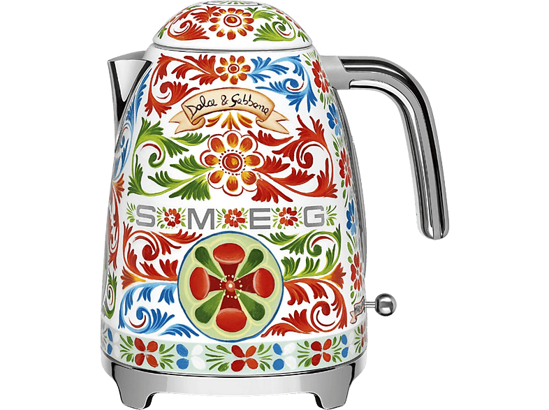 Smeg KLF03DGEU: Smeg & Dolce&Gabbana: Sicily is my love 50's Style 2400 W 1.7 l Multicolor