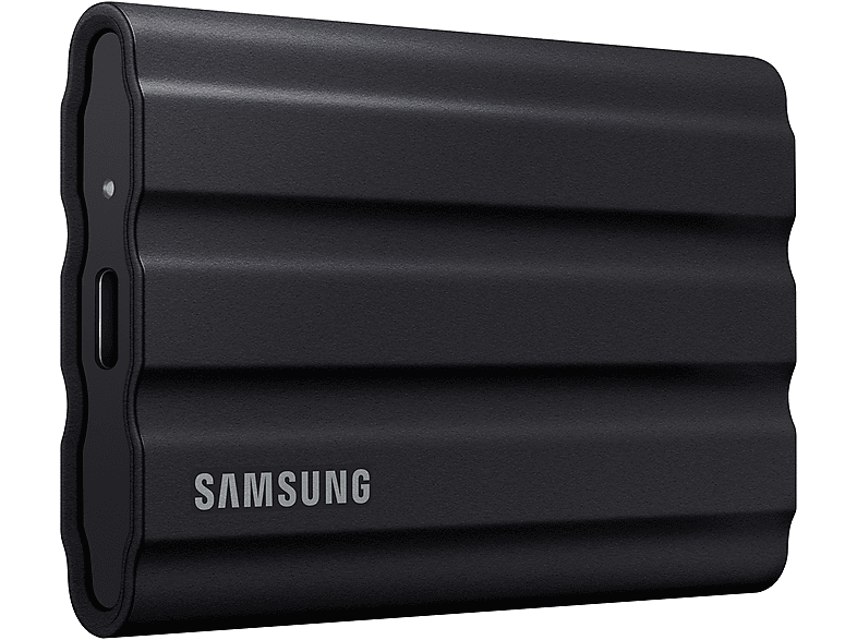 Samsung T7 USB-C SSD Serie MU-PE4T0S Resistente al polvo Resistente al agua Negro