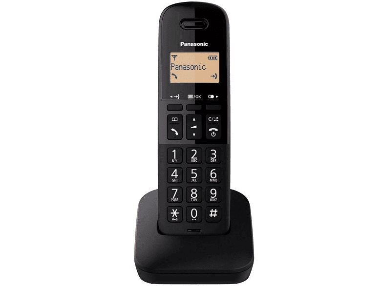 Panasonic KX-TGB610 Bloqueo de llamadas 50 contactos Resistente a golpes Negro