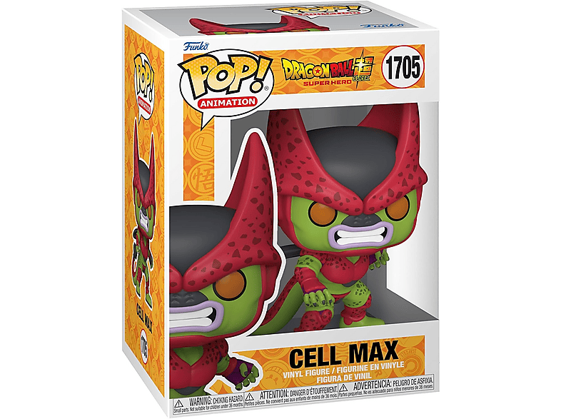 Funko Pop! Dragon Ball Super Super Hero: Cell MAX Vinilo 10 cm