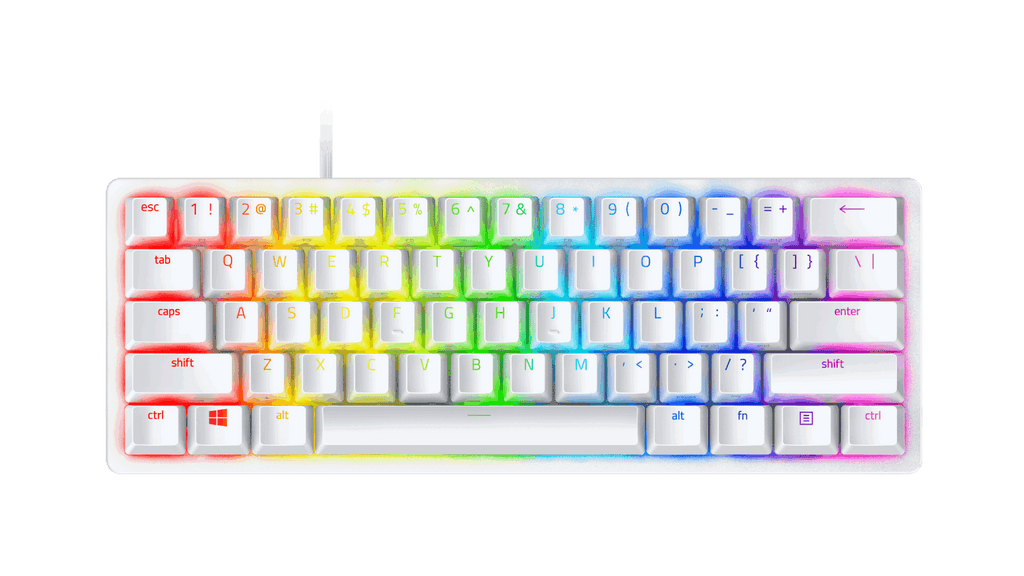 Razer Huntsman Mini USB-C Retroiluminación Switches ópticos Razer™ Blanco