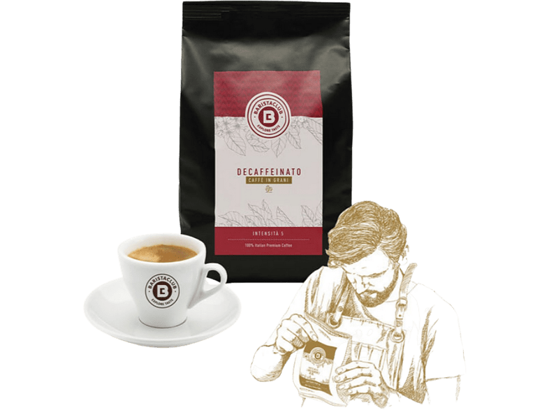 Baristaclub Descafeinato 0.5 kg Marrón