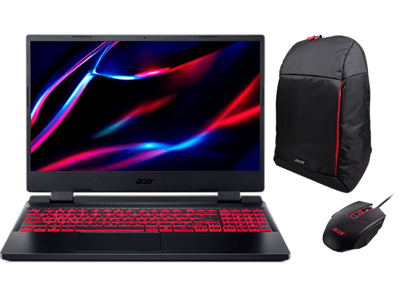 Acer AN515-58,15.6 Full HD Intel® Core™ i5-12500H 16GB RAM 1TB SSD NVIDIA® GeForce RTX™ 3060 W11H Mochila + Ratón gaming