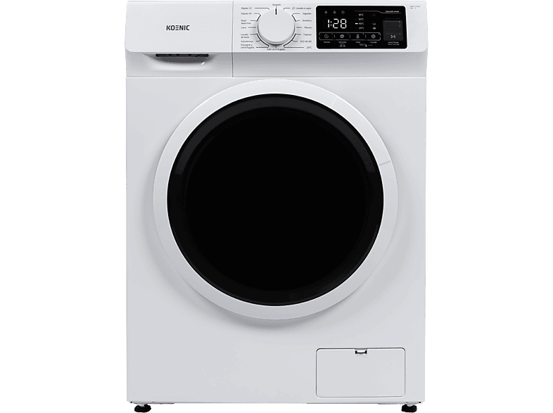 KOENIC KWM 9113 A INV 9 kg 1400 rpm 14 programas Botón de limpieza Blanco