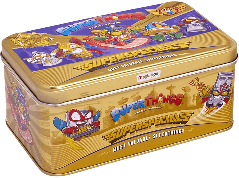 MagicBox Gold Tin SuperSpecials V - Superthings Lata Multicolor