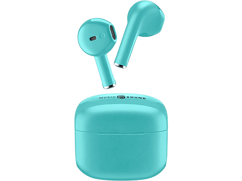 Music Sound BTMSTWSSWAGG De cápsula Bluetooth  Autonomía de hasta 20 h Verde
