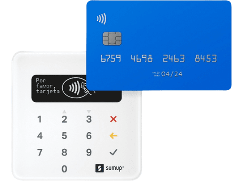 SumUp Air Bluetooth 4.0 Hasta 500 transacciones por recarga Blanco